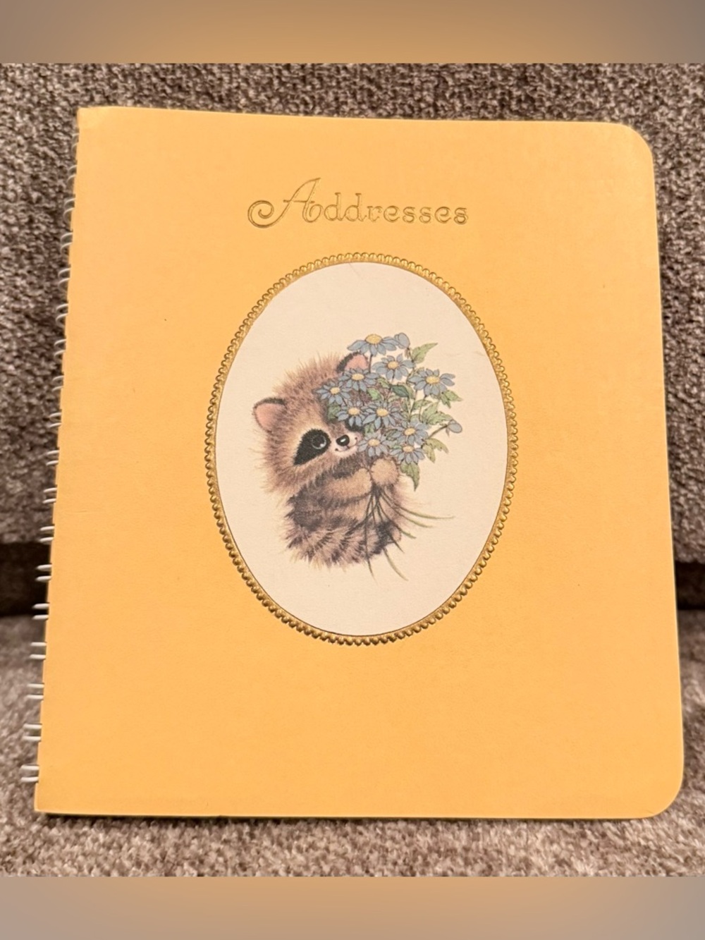 New! Vintage 70’s Critter Sitters/ Smile Bringers address book
